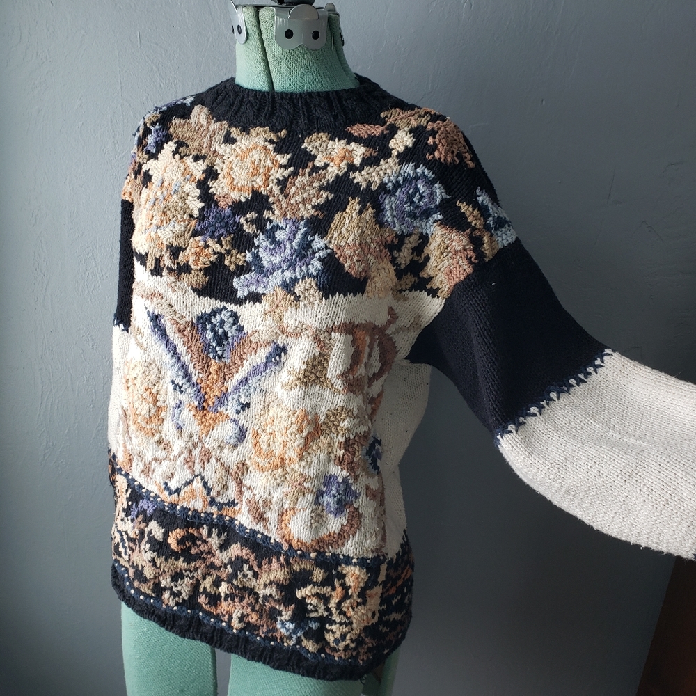 Chunky knit sweater